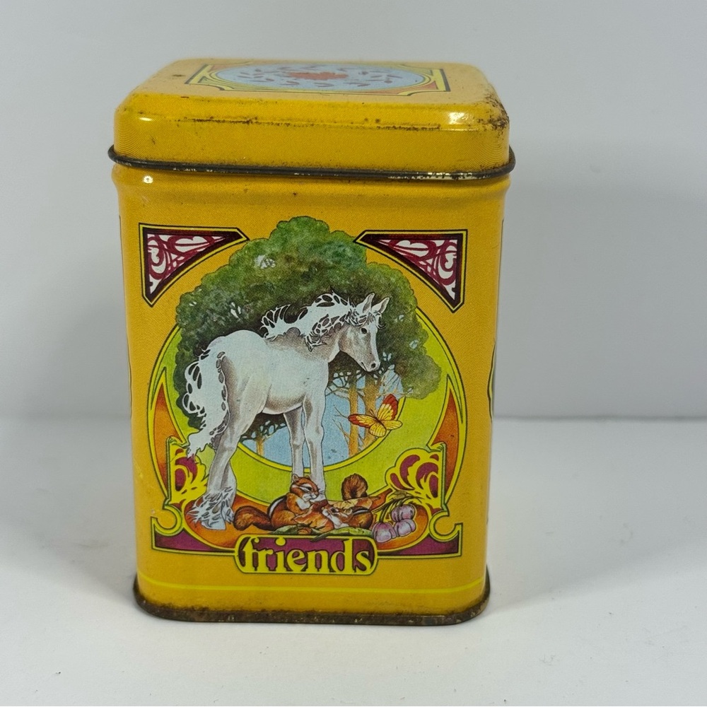Vintage Unicorn Friends Yellow Candle Holder - Picture 7 of 9